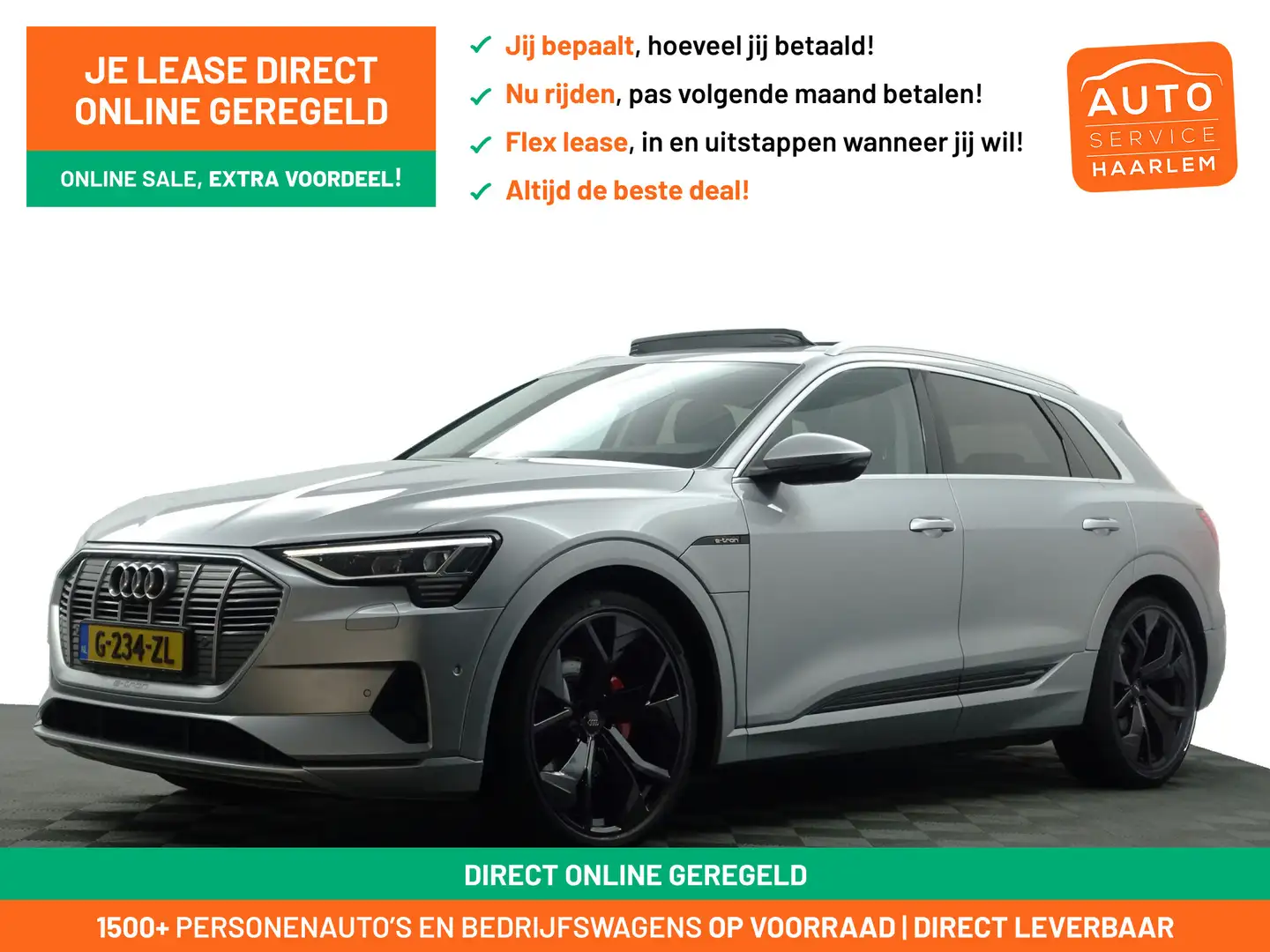 Audi e-tron e-tron 50 quattro S edition plus 71 kWh- Panoramad Gris - 1