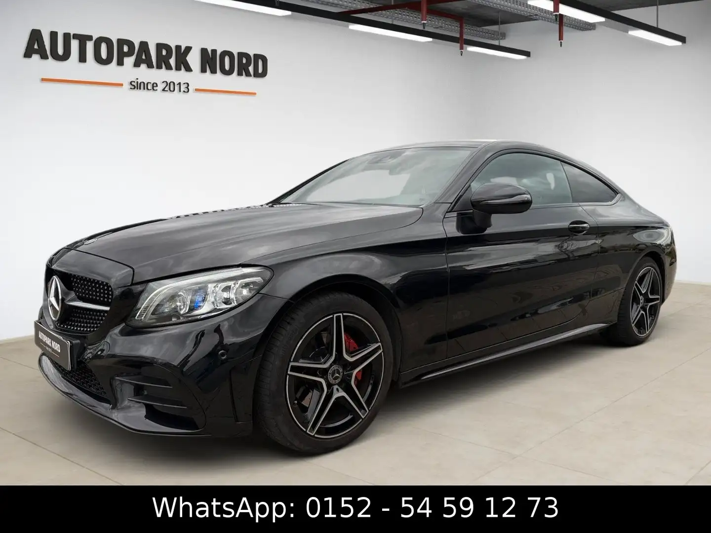 Mercedes-Benz C 200 Coupe/AMG-LINE/LED/BURMESTER/ACC/SHZ Schwarz - 1