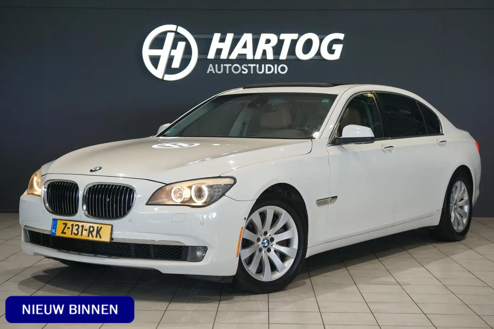 BMW 750 7-serie 750Li + SOFT CLOSE / SCHUIFDAK / XENON / M Wit - 1