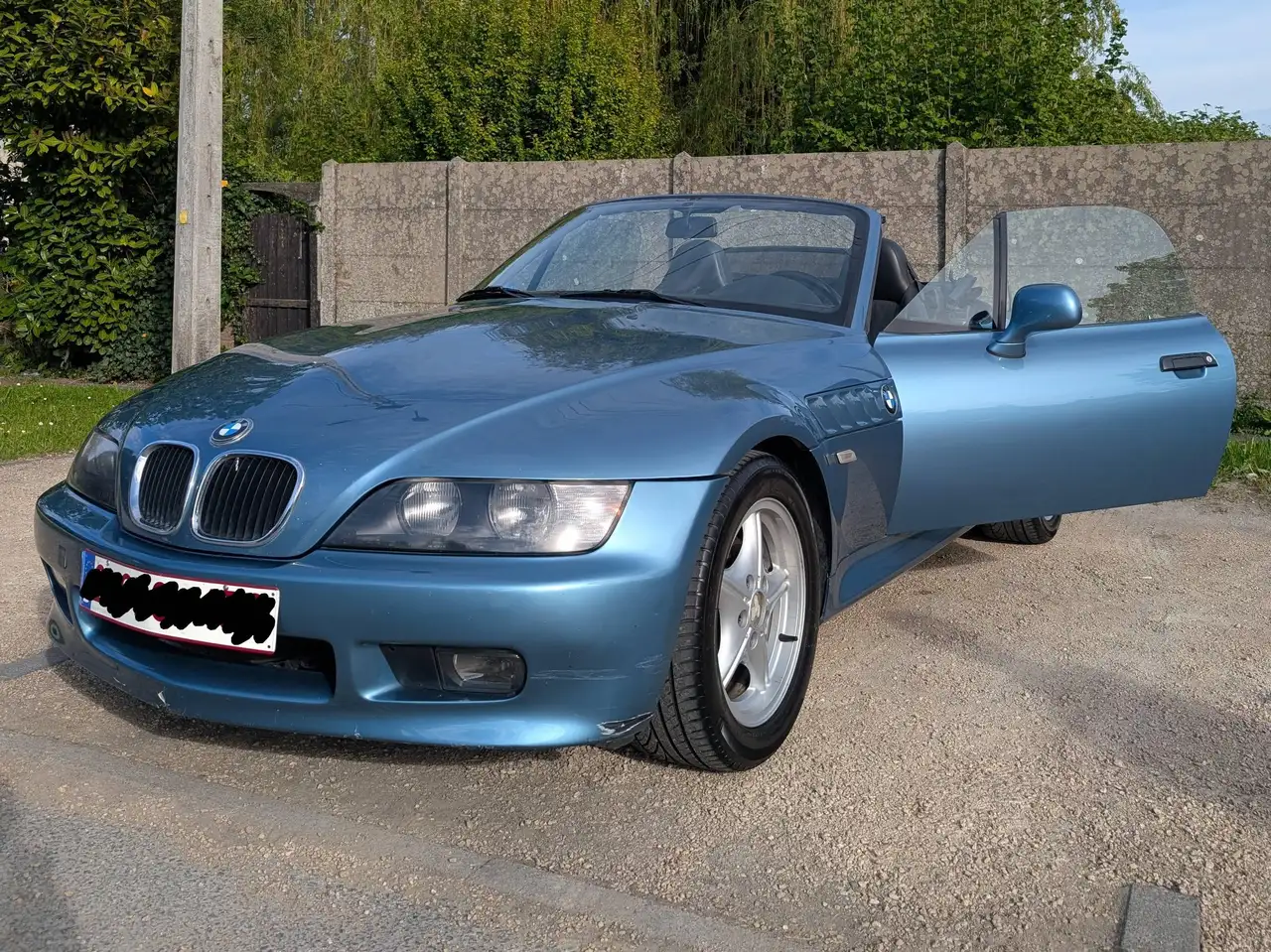 BMW Z3 CJ 31 version 02 Roadster bleu, foto 1