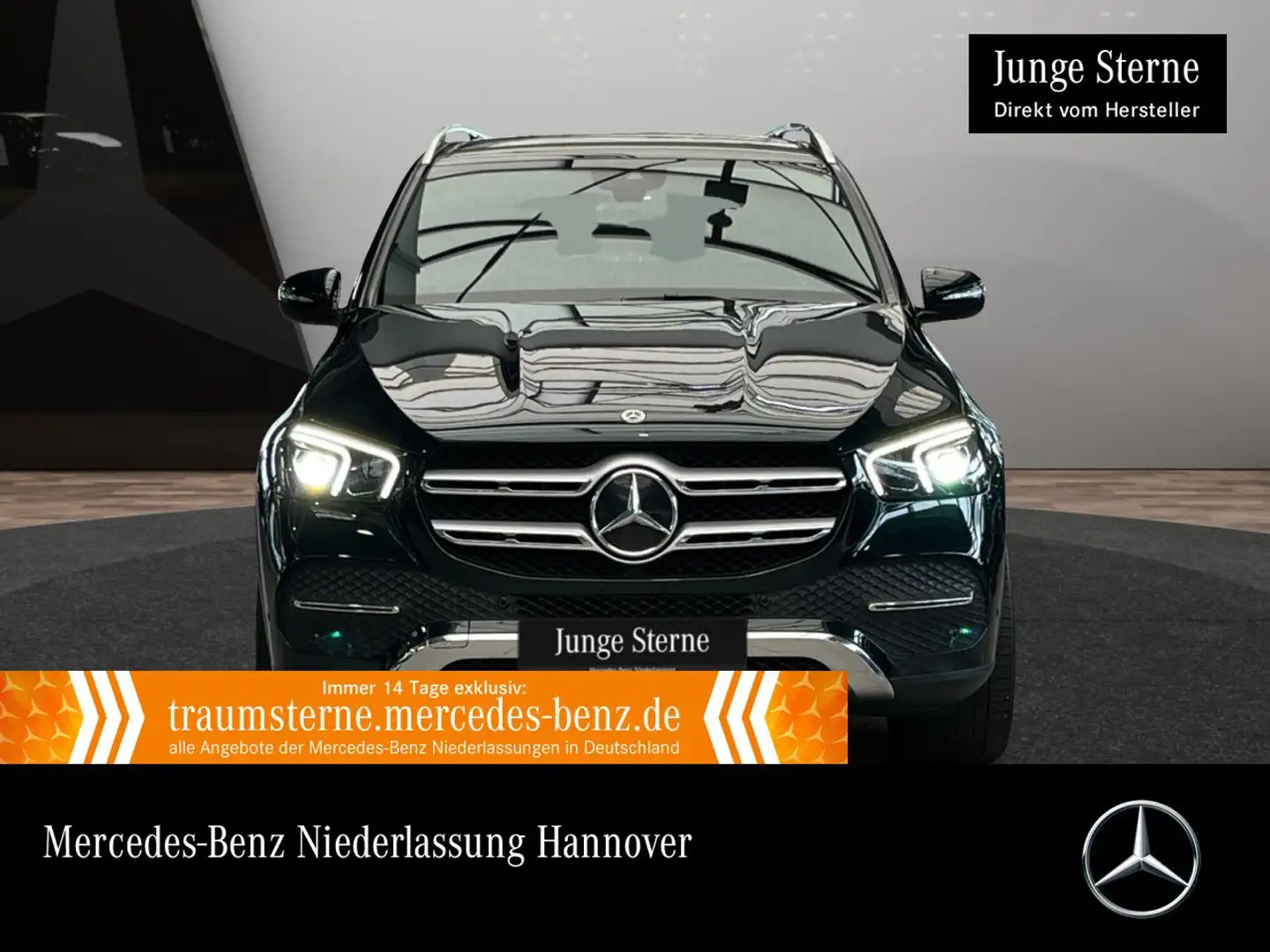 Mercedes-Benz GLE 350 de 4M PANO+AHK+LED+KAMERA+20"+SPUR+9G Grün - 1