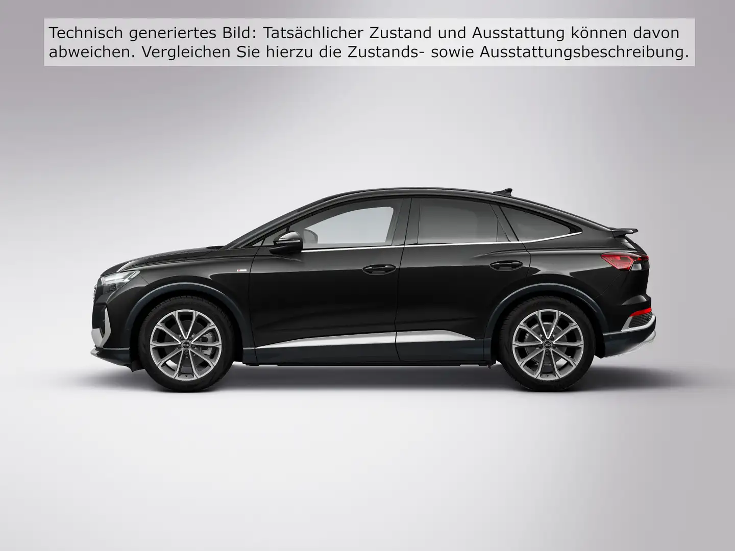 Audi Q4 e-tron Q4 Sportback 40 e-tron 150 kW S LINE SONOS MAT-L Schwarz - 2