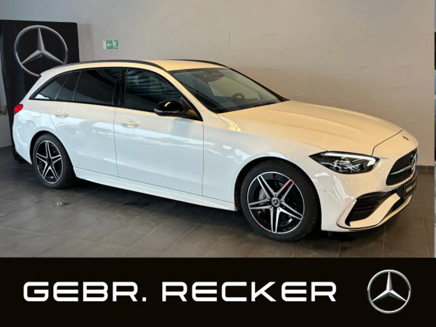 Mercedes-Benz C 180 C 180 T Night AMG Line LED Kamera Navi e.Heckkl. Weiß - 1