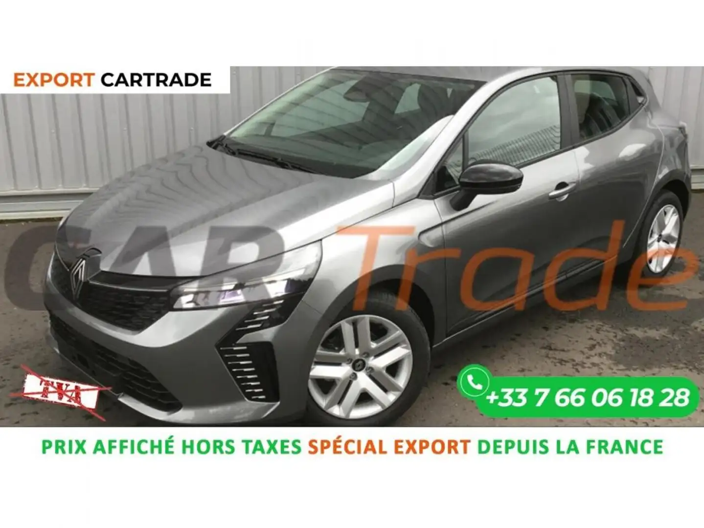 Renault Clio EVOLUTION 1.0 Tce 90cv Prix affiché HORS TAXES spe Gris - 1