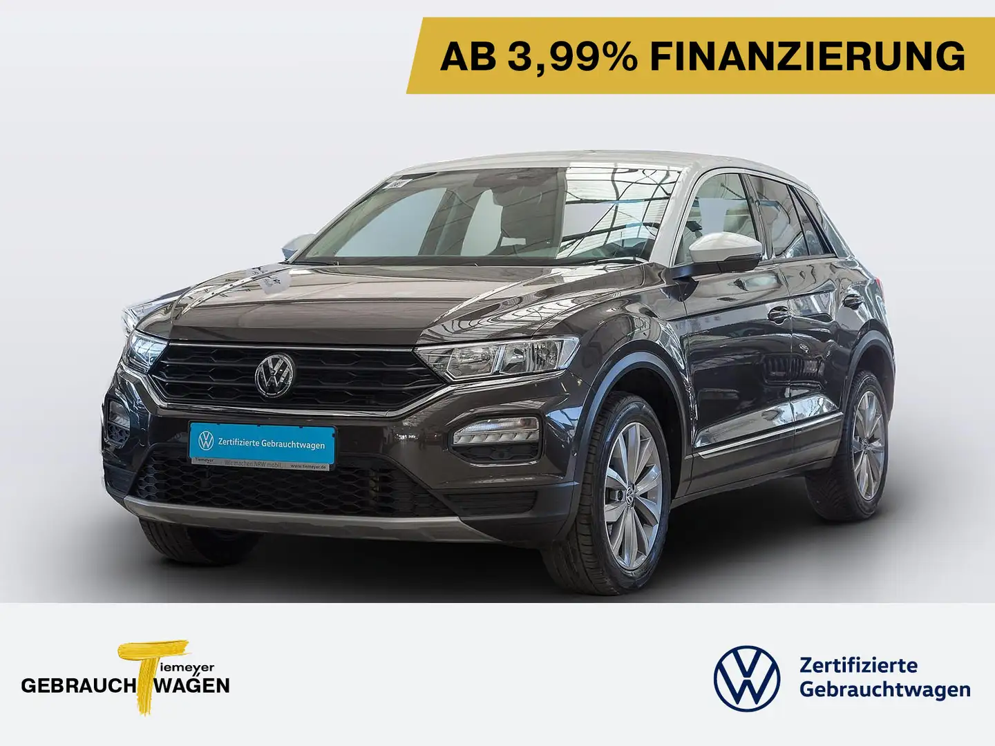 Volkswagen T-Roc 2.0 TDI DSG STYLE VIRTUAL NAVI STDHZ LM17 Marrone - 1