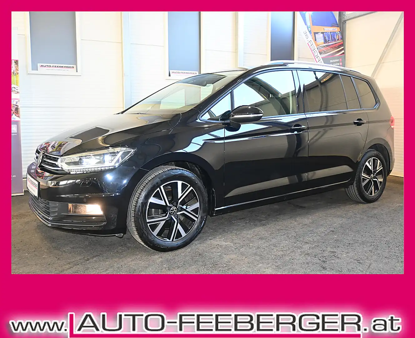 Volkswagen Touran Comfortline 2,0 SCR TDI, LED, Navi, elektrische... Schwarz - 1