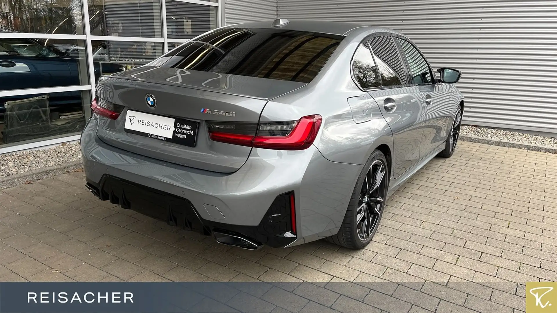 BMW 340 xDrive Navi M Sport HUD elk.Sitz. DAB HIFI Gris - 2