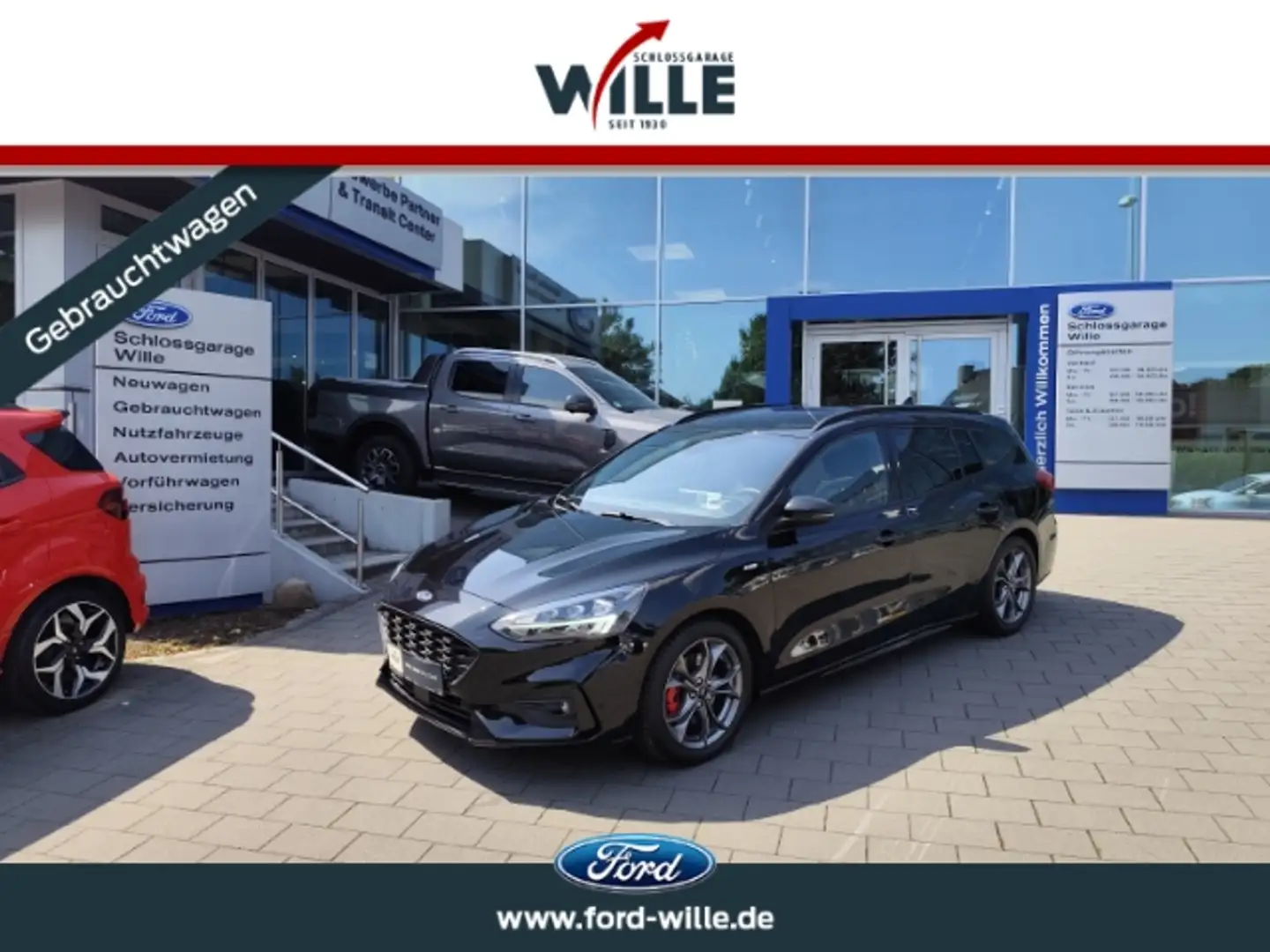 Ford Focus Turnier ST-Line LED HUD RFK Mild-Hybrid Noir - 1