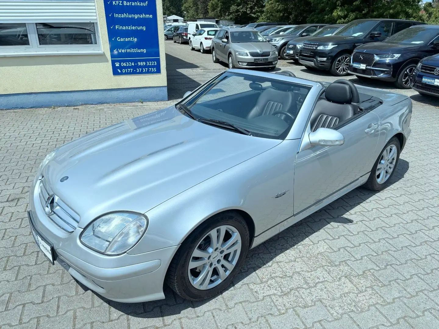 Mercedes-Benz SLK 200 Roadster FINAL EDITION Automatik Leder Argent - 1