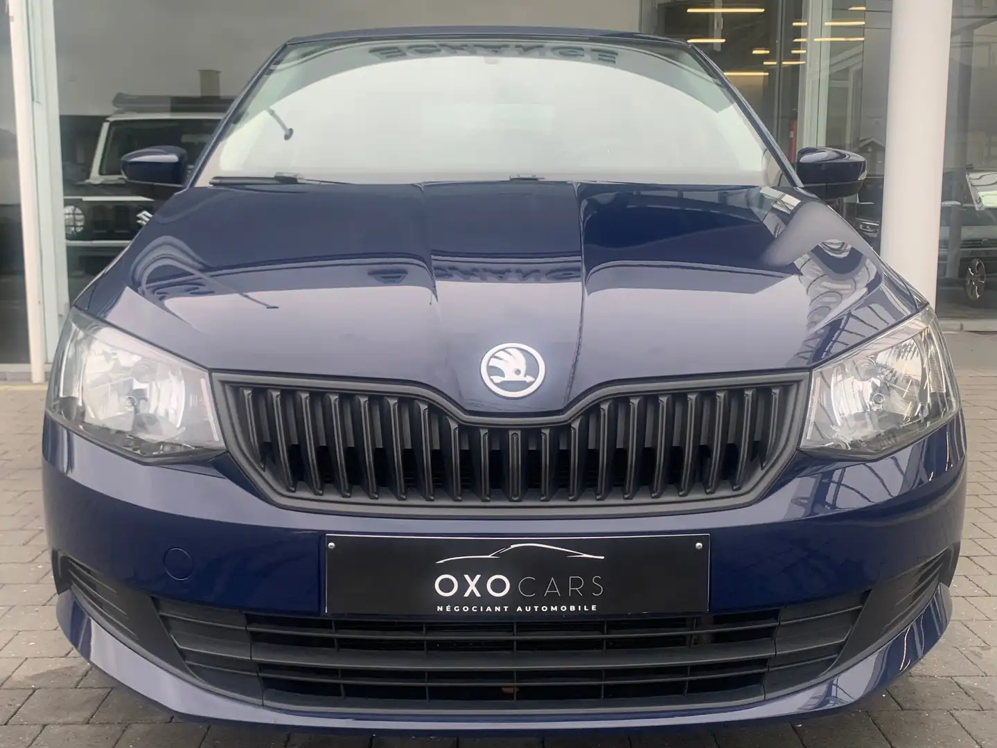Skoda Fabia 1.0i Essence / Airco / Faible KM / GARANTIE / Blauw - 2