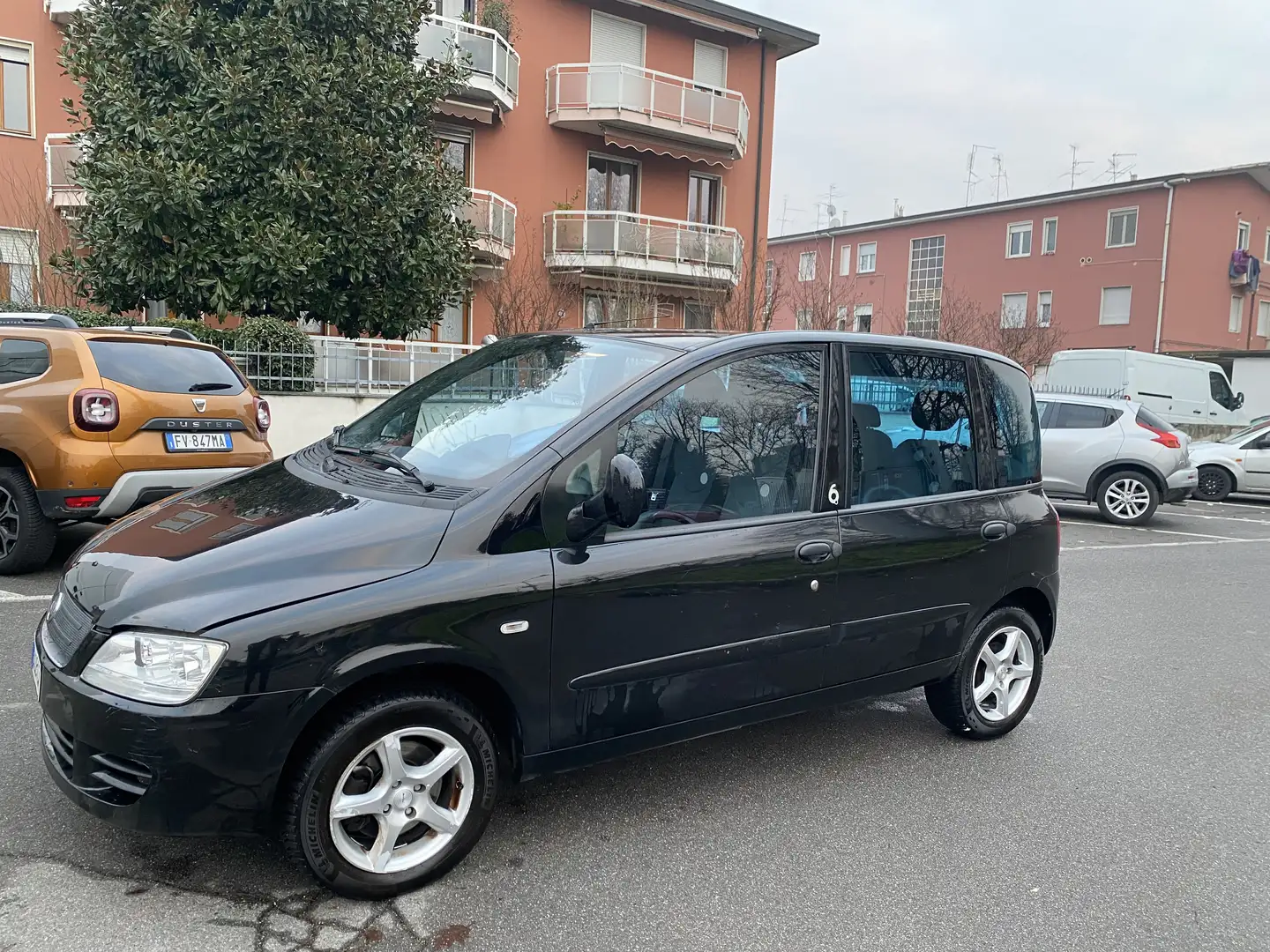 Fiat Multipla 1.6 16v Dynamic natural power NEOPATENTATI Negro - 1