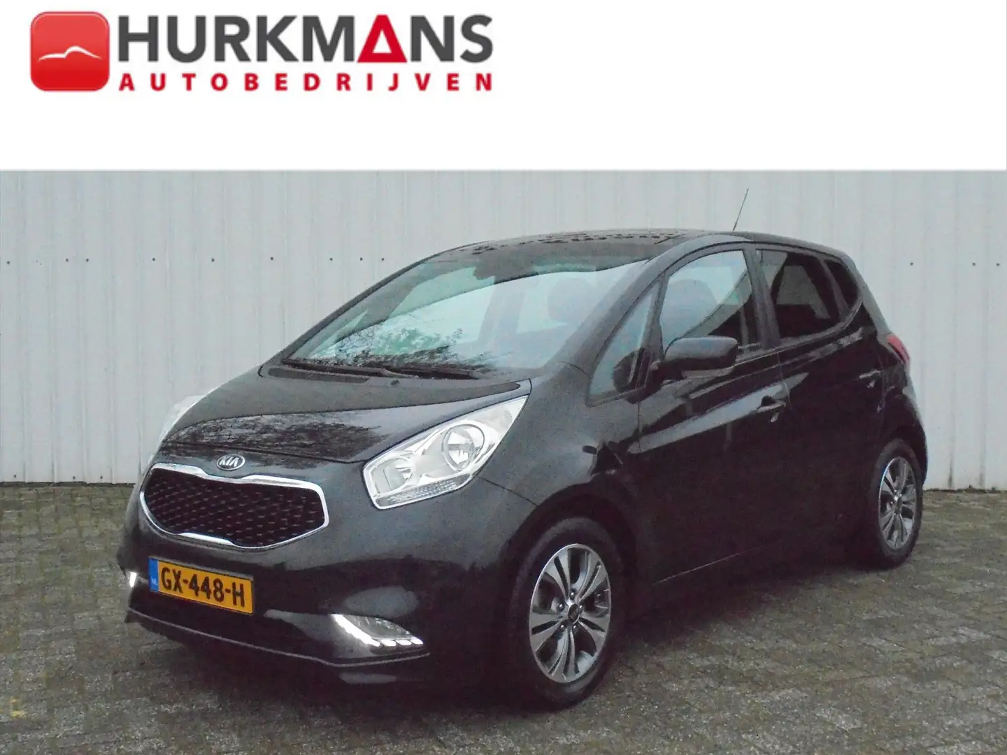 Kia Venga 1.6i 1e EIGENAAR DEALER ONDERHOUD PANORAMADAK Чорний - 1