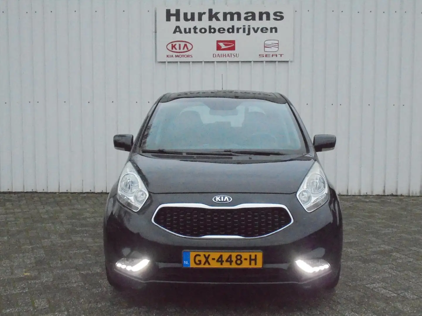 Kia Venga 1.6i 1e EIGENAAR DEALER ONDERHOUD PANORAMADAK Чорний - 2