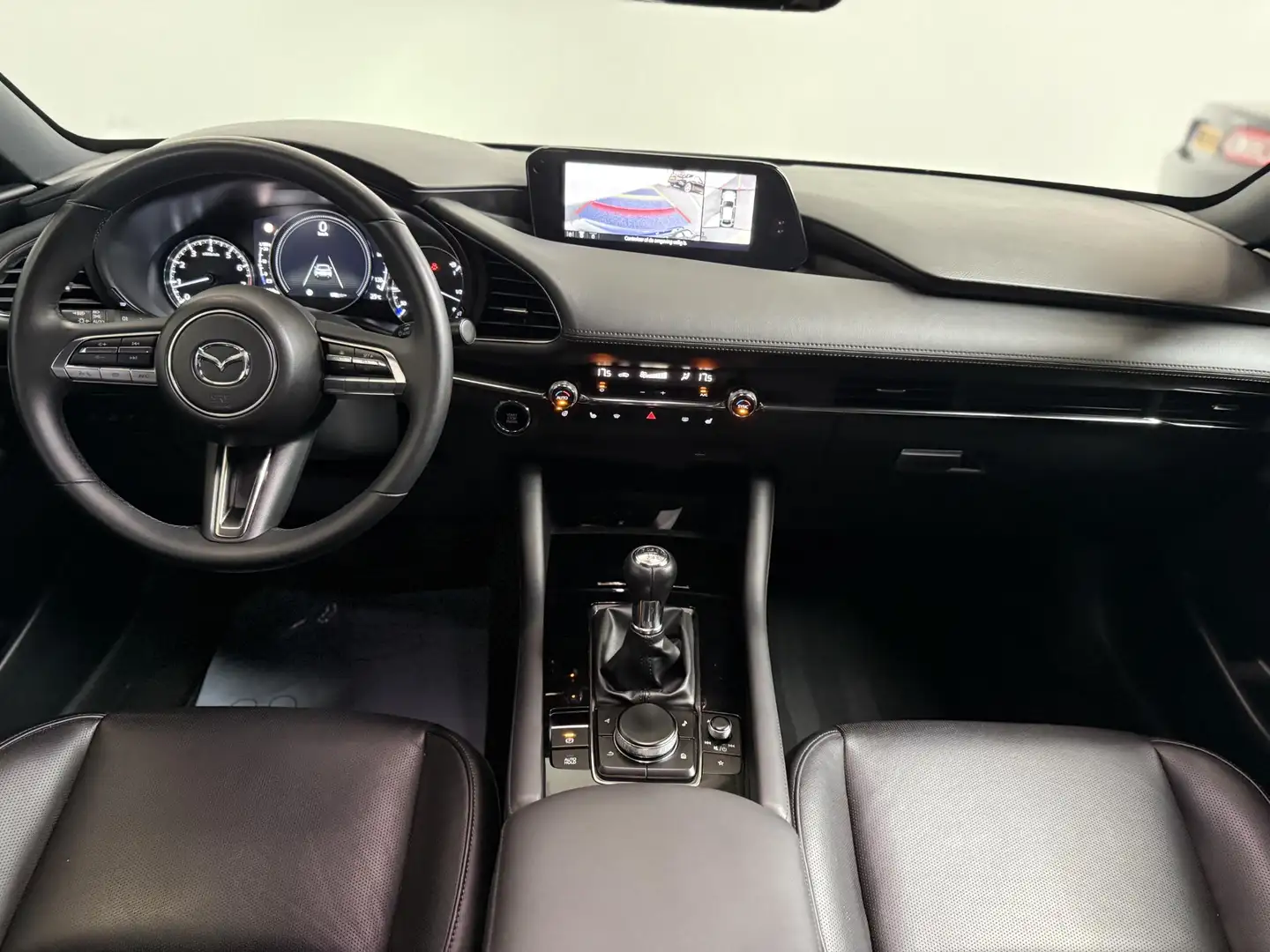 Mazda 3 2.0 e-SkyActiv-G M Hybrid 122 Luxury | LEDER | BOS Blanc - 2