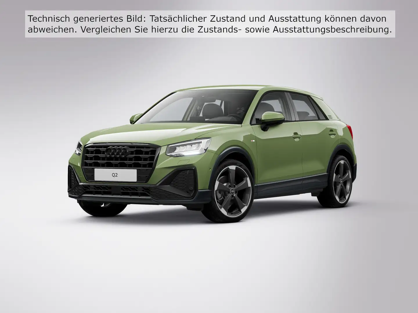 Audi Q2 S line 35 TFSI S tronic 8-fach bereift Verde - 2