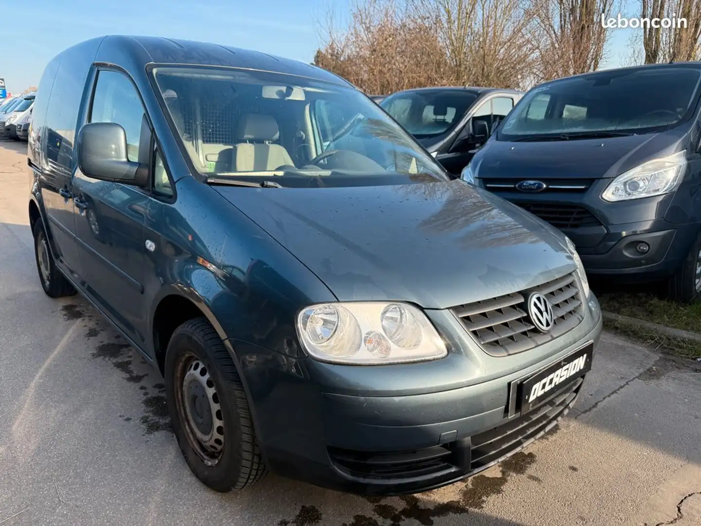 Volkswagen Caddy 1.9 tdi 105cv 2places Clim-Règulateur-102000Km Gris - 1