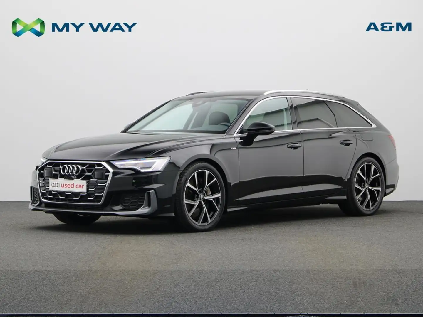 Audi A6 Avant S-LINE 50 TFSIe 299 PK S-TRONIC AUTOMAAT Noir - 1