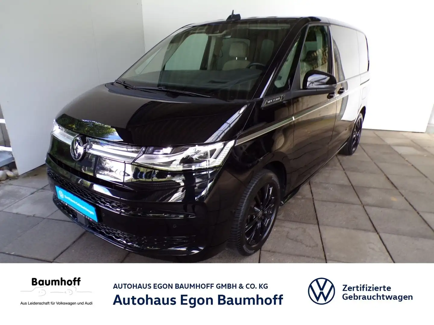 Volkswagen T7 Multivan MULTIVAN T7 2.0 TDI DSG STYLE KR 18'+AHK+MATRIX Noir - 1