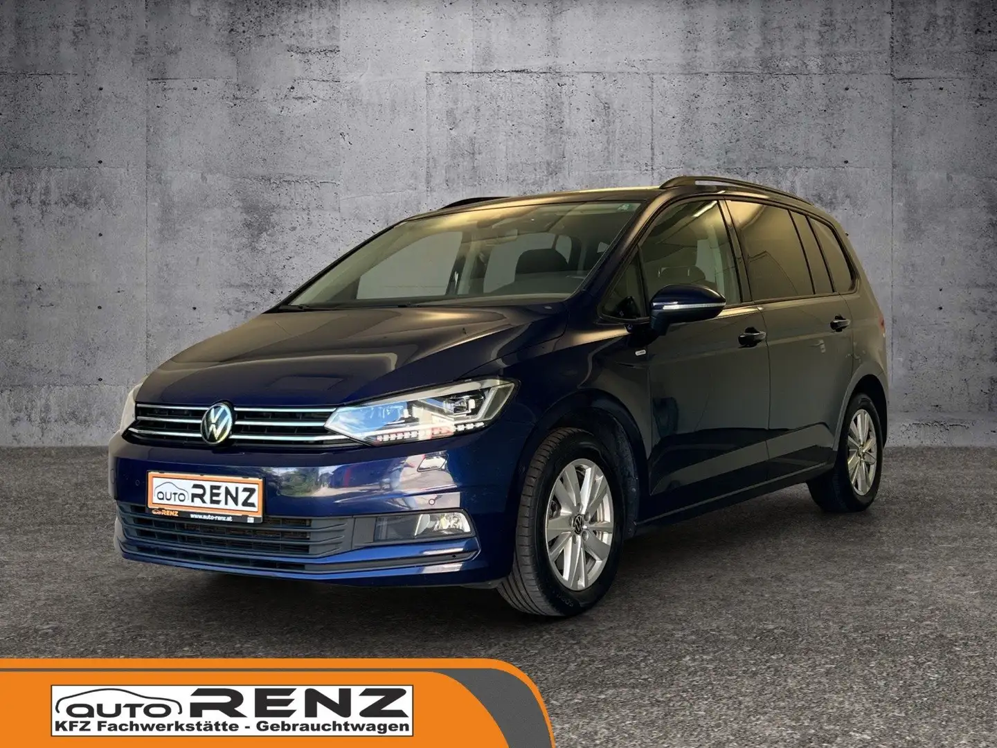 Volkswagen Touran Alcantara-Sportsitze, LED, AHK, viele Extras,.... Bleu - 1