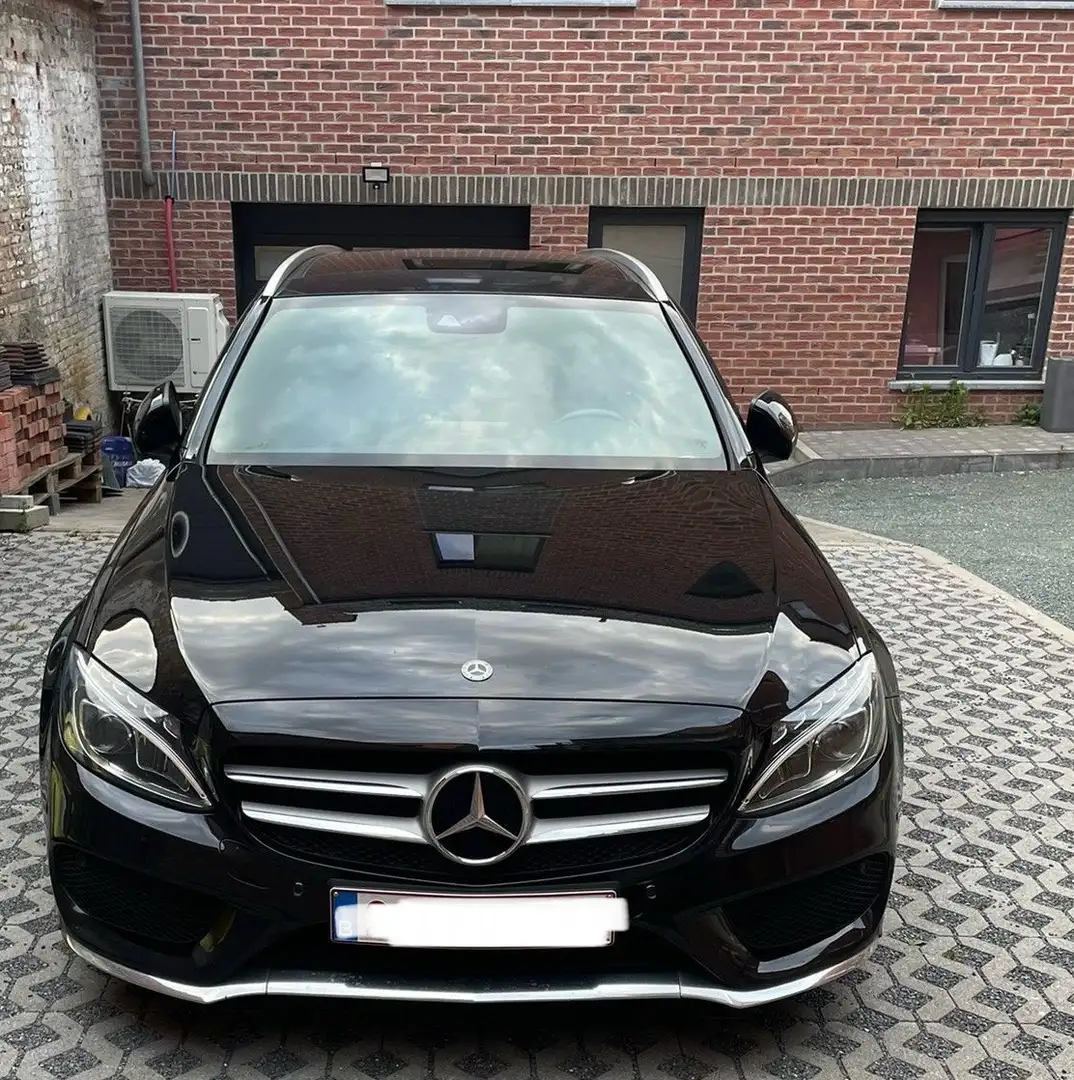 Mercedes-Benz C 200 Mercedes-Benz C200d AMG Line 9G Toit Panoramique Noir - 1