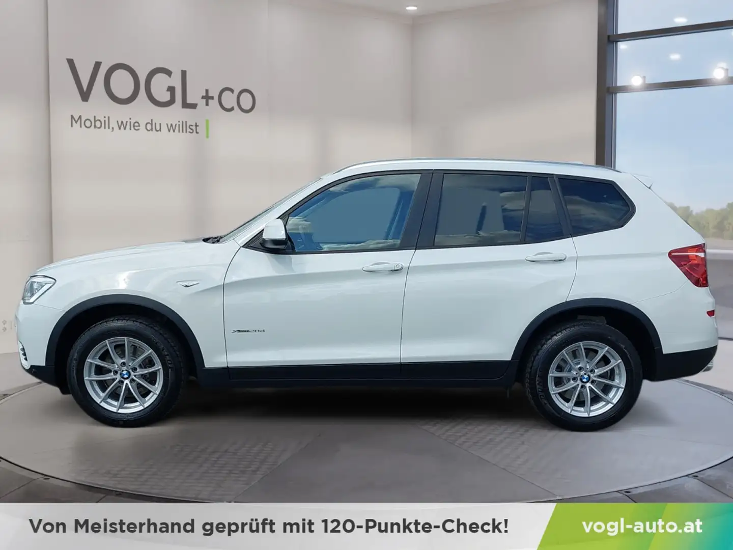 BMW X3 xDrive 20d Advantage Aut. Weiß - 2