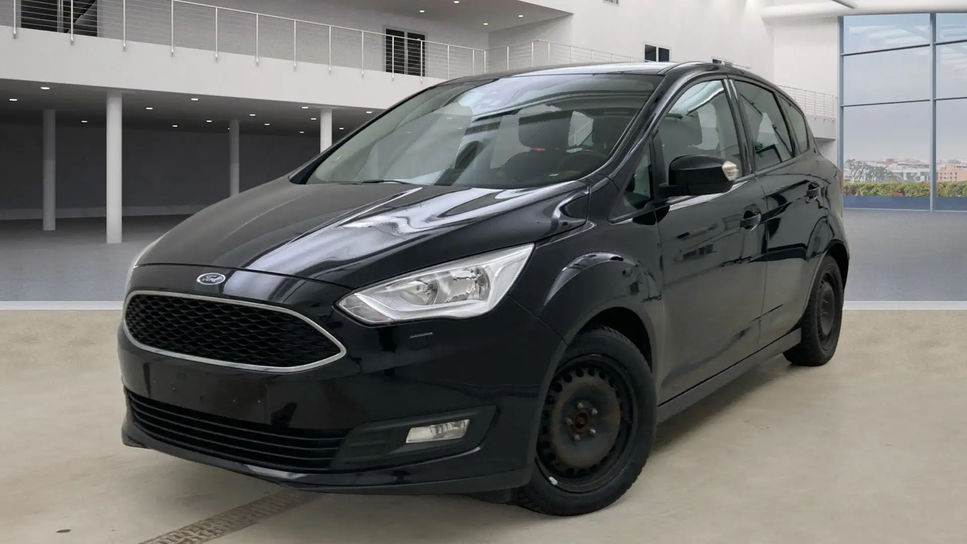 Ford C-Max 1.5 TDCI Cool & Connect+Business Edititon+SHZ+ Schwarz - 2