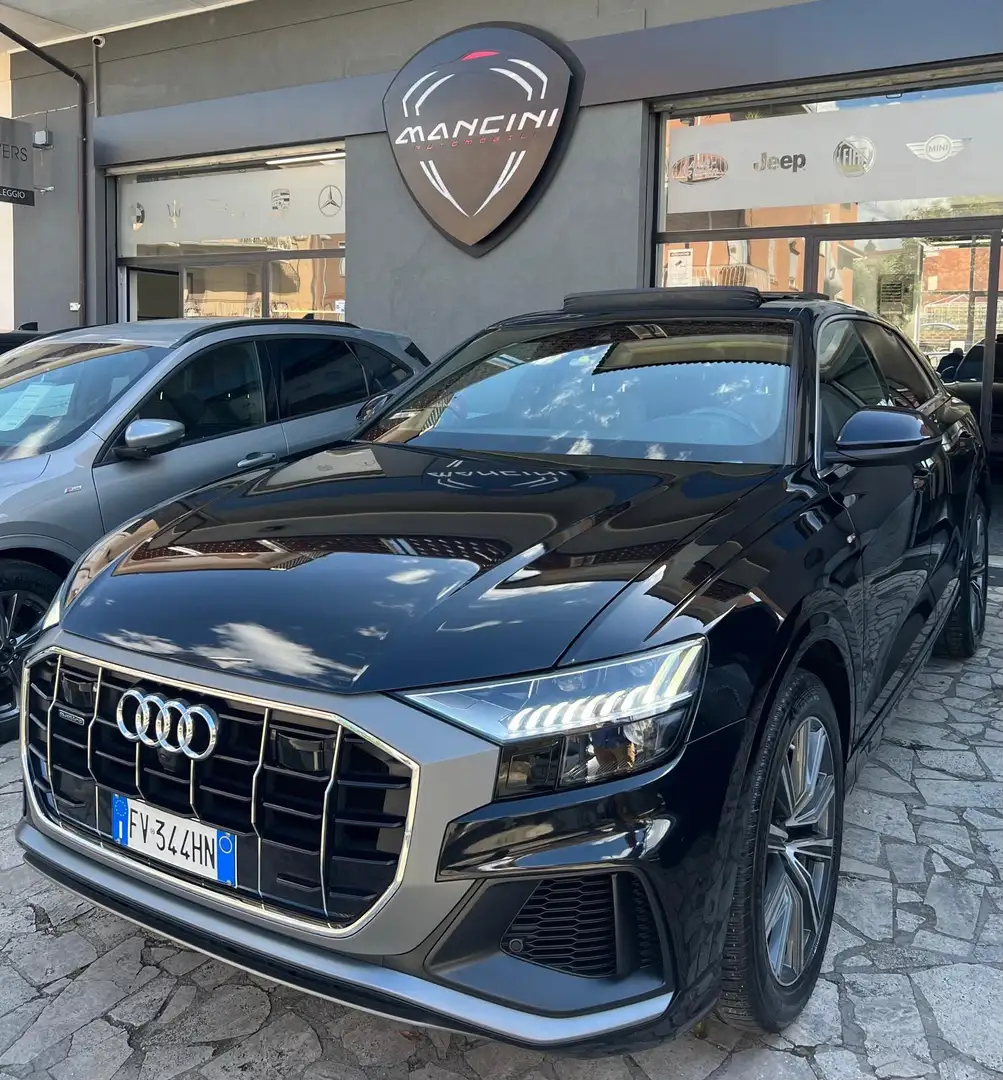 Audi Q8 Q8 I 2018 50 3.0 tdi mhev Sport quattro tiptronic Nero - 1