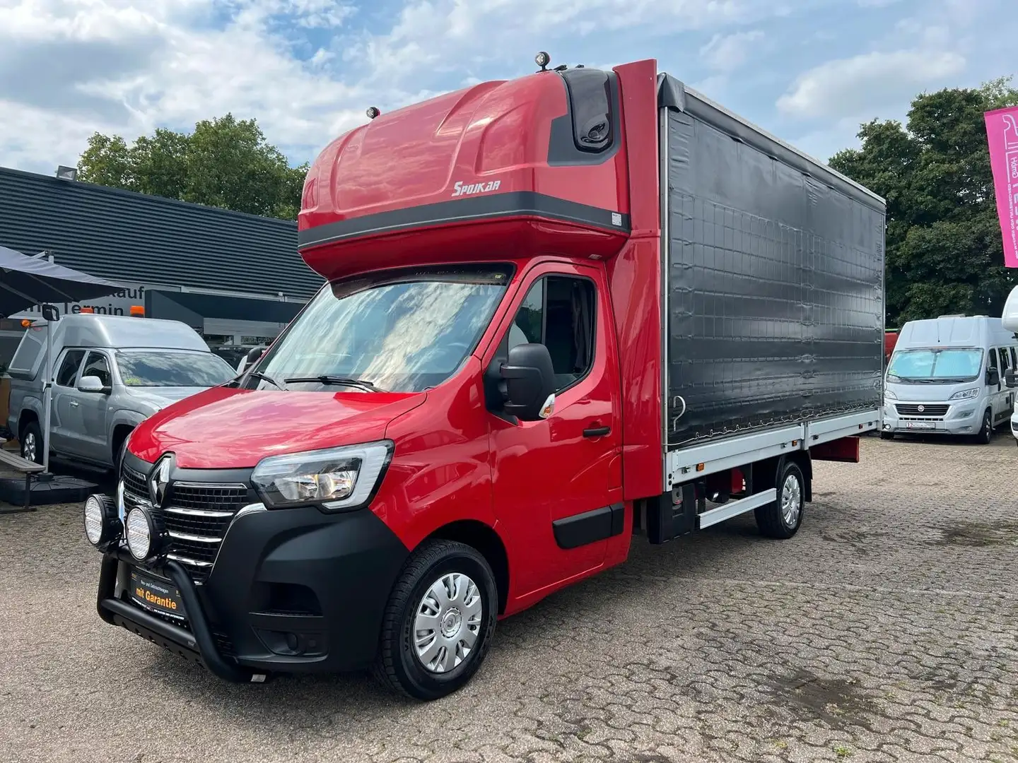 Renault Master Maxi Pritsche+Plane+Schlafkabine*Garantie Piros - 1