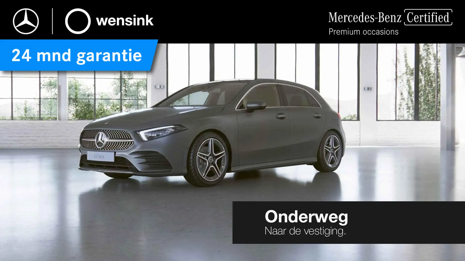 Mercedes-Benz A 180 Business Solution AMG | Night | Panoramadak | Trek Gris - 1