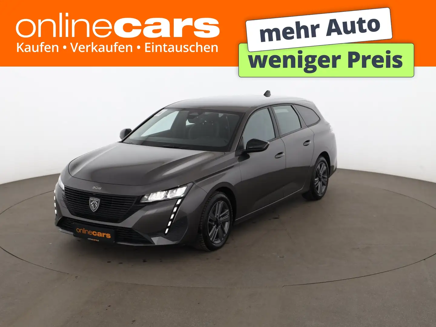 Peugeot 308 SW 1.2 PureTech 130 Active Aut LED LEDER NAV Grau - 1