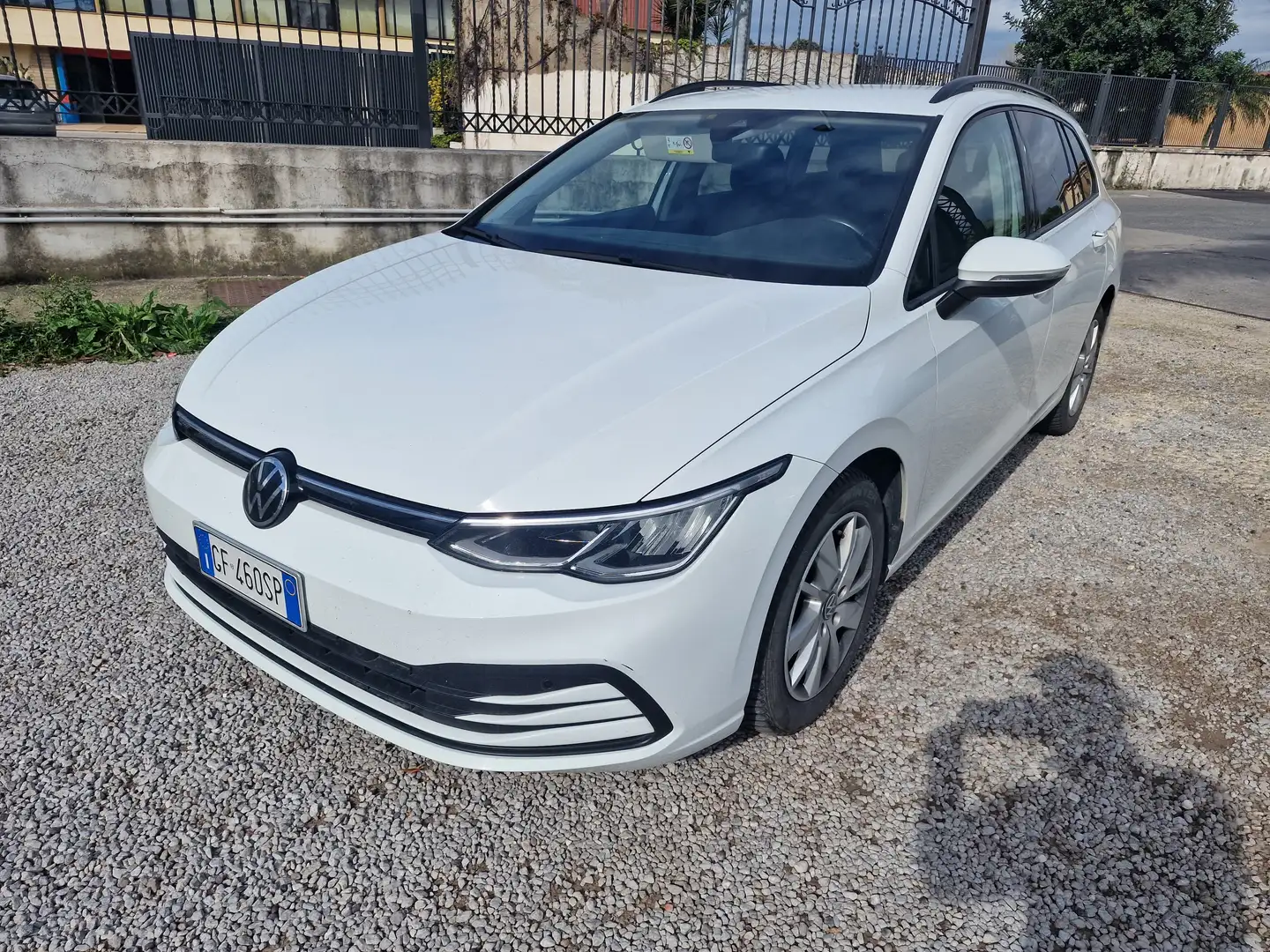 Volkswagen Golf Variant Golf Variant 2.0 tdi Style 115cv Bianco - 1