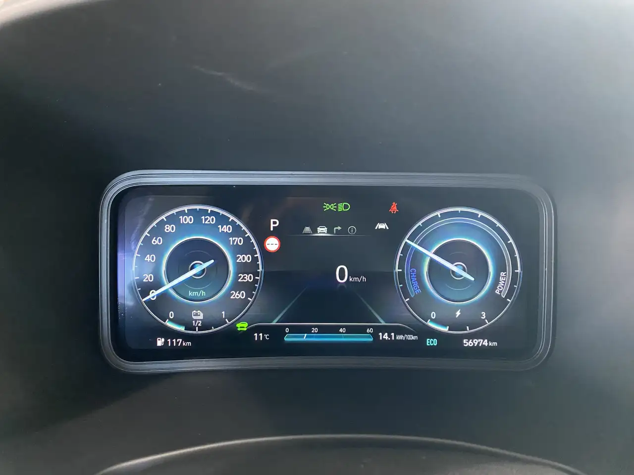 Hyundai KONA Trend 64kWh SoH 97,2% NAV ACC WäPu 23