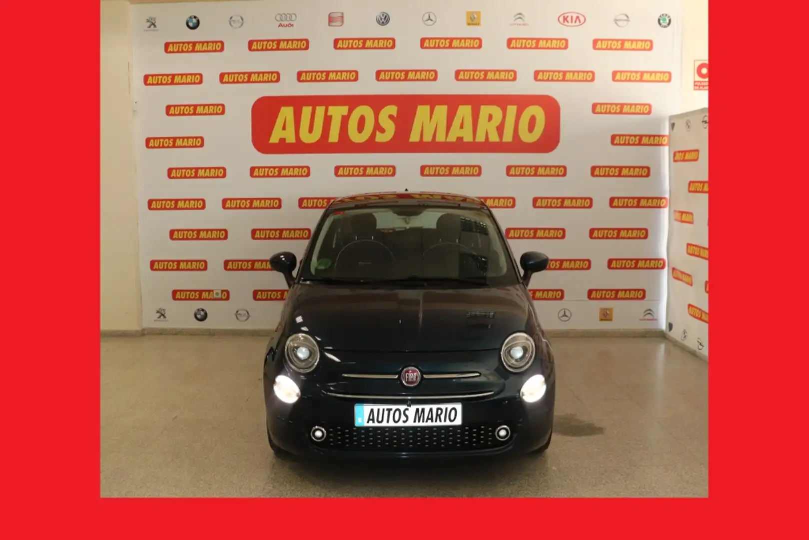 Fiat 500 1.2 Pop Bleu - 1