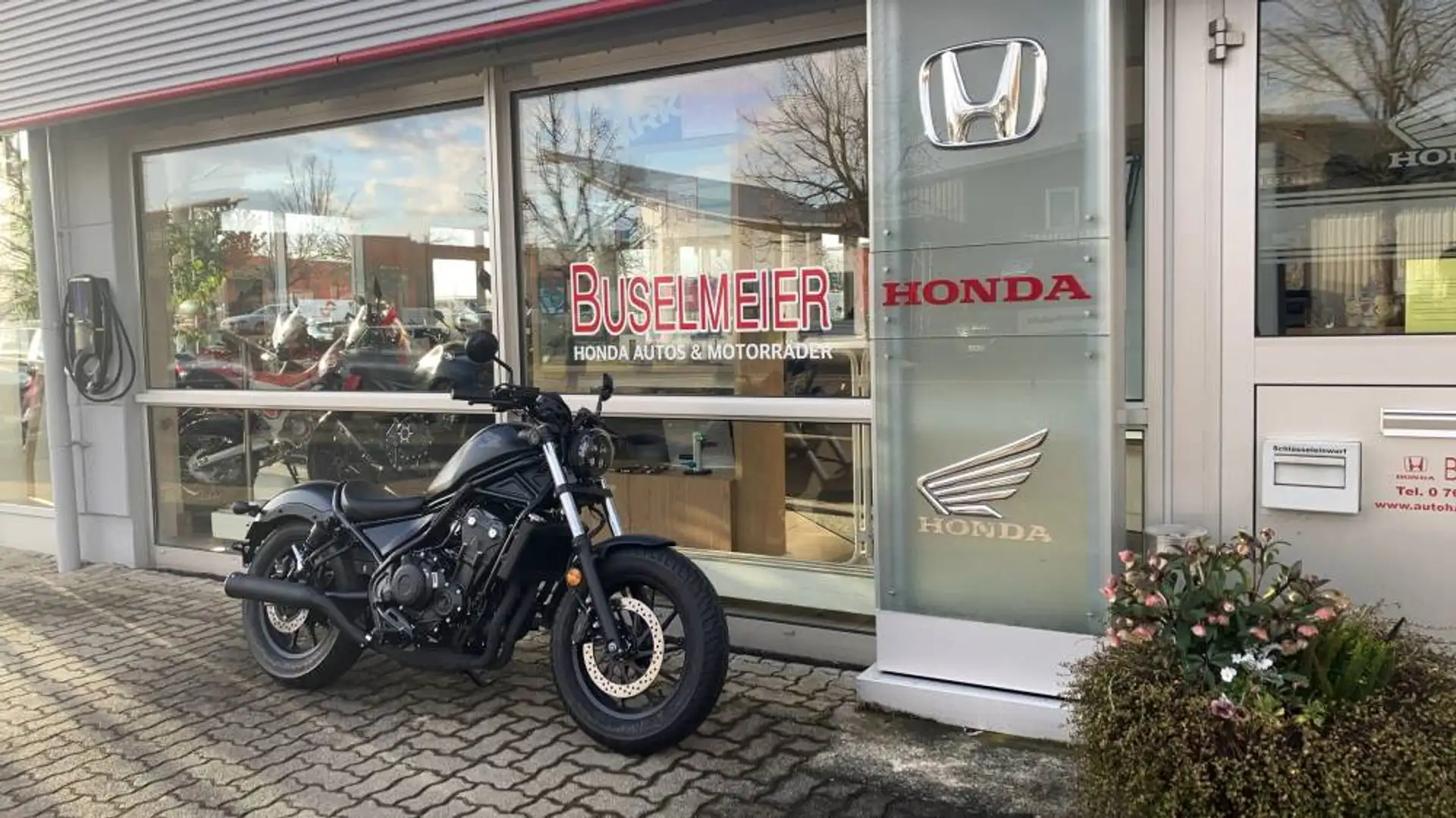 Honda CMX 500 Rebel - Falcon Auspuff Zwart - 1