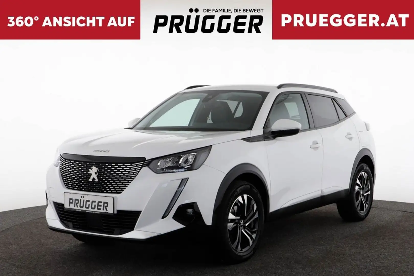 Peugeot 2008 PureTech 130 S&S Allure Pack EAT8 Autom LED Weiß - 1