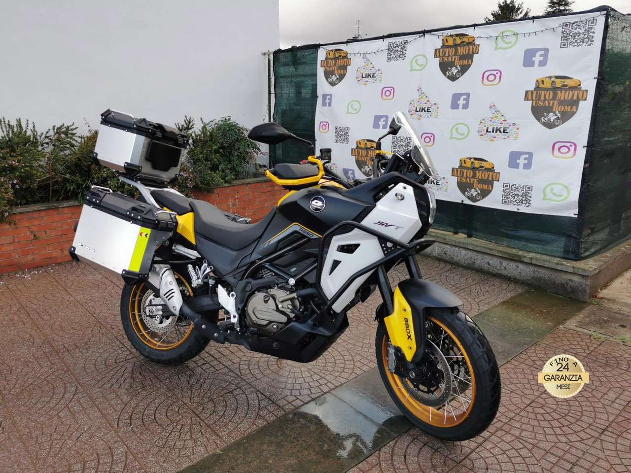 QJ Motor SVT 650 X 78 Cv - UNIPRO - GARANZIA UFFICIALE
