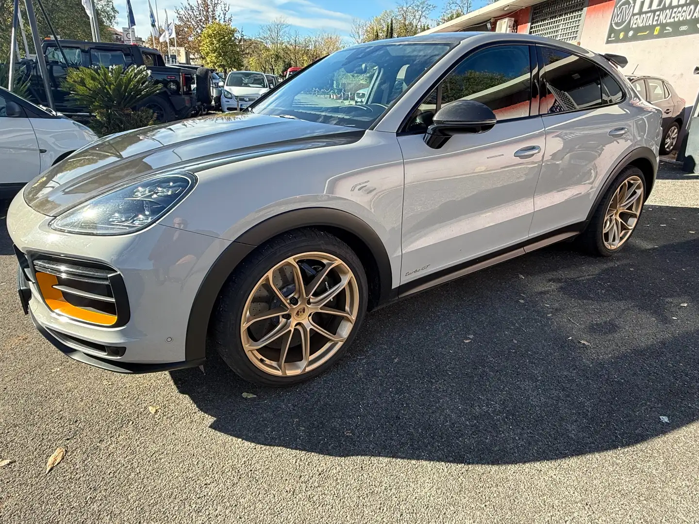 Porsche Cayenne Cayenne Coupe 4.0 Turbo GT tiptronic Grau - 1