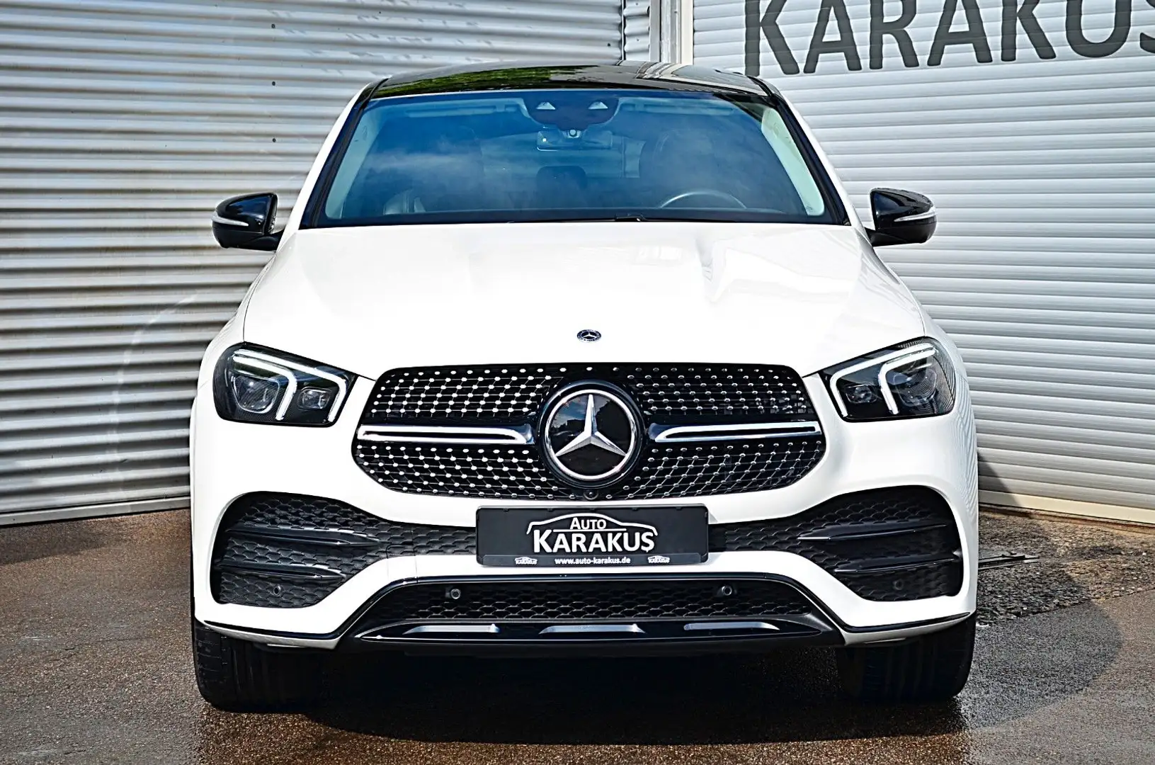 Mercedes-Benz GLE 350 e 4M AMG line Night/HUP/Pano/360°/KEY Weiß - 2