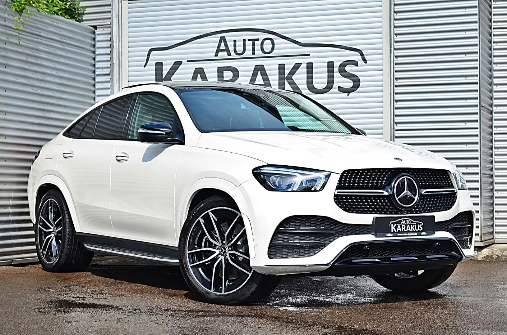 Mercedes-Benz GLE 350 e 4M AMG line Night/HUP/Pano/360°/KEY Weiß - 1