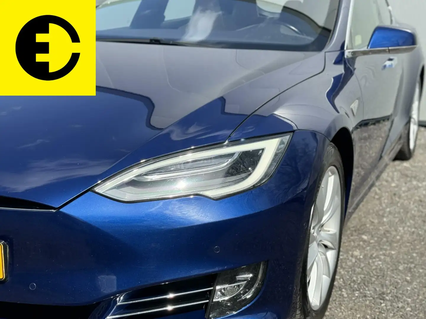 Tesla Model S 90D Base | Gratis superchargen | Pano | Cold Weath Kék - 2