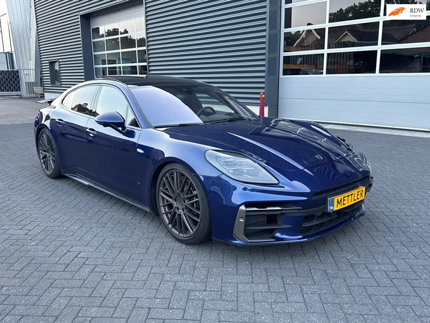 Porsche Panamera 4.0 Turbo E-Hybrid keramisch, sportchrono, panoram Blauw - 1