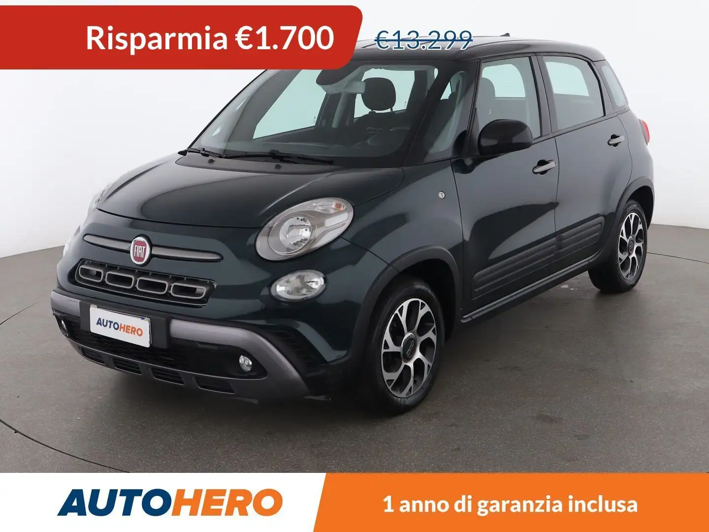 Fiat 500L 1.4 Cross 95 CV Verde - 1