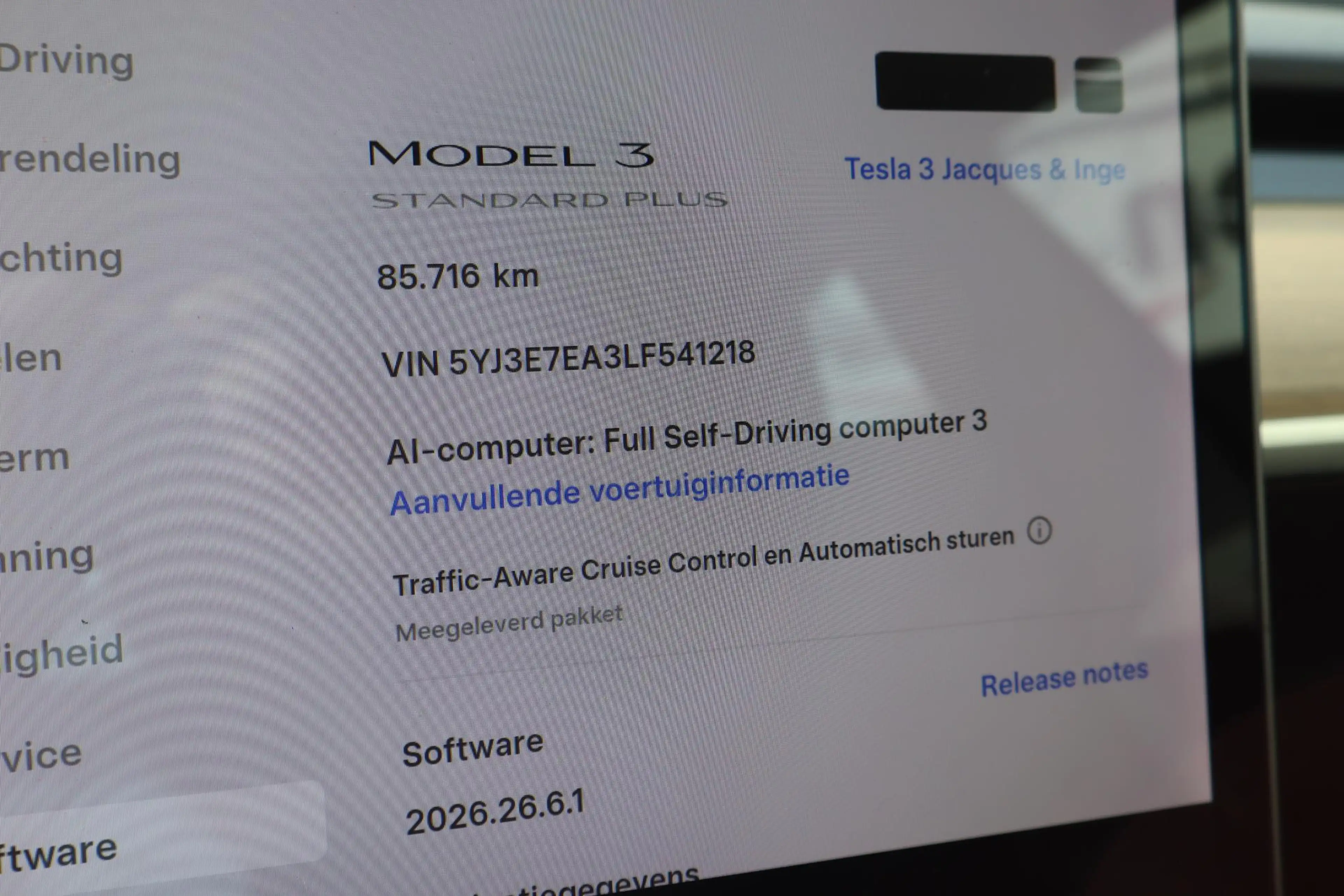 Tesla Model 3 Standard RWD Plus 60 kWh | 87,9% | Full Self-Drivi — photo 6