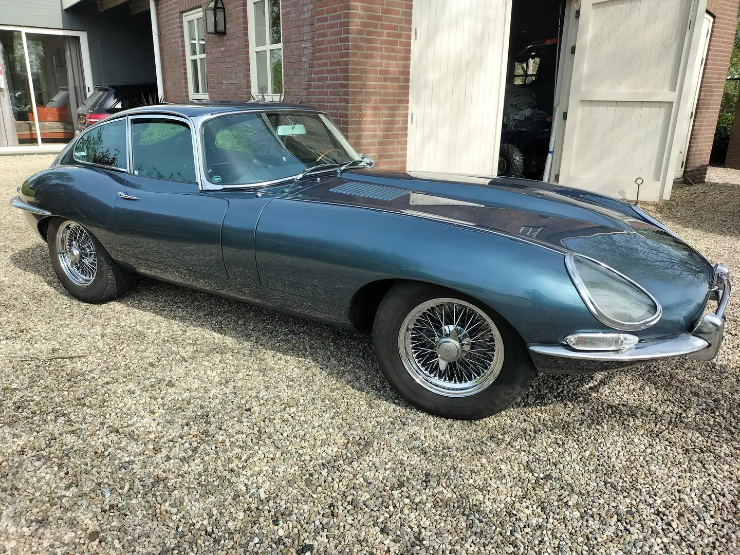 Jaguar E-Type Series 1 FHC. 3.8 Matching Nrs/Colors Blauw - 1