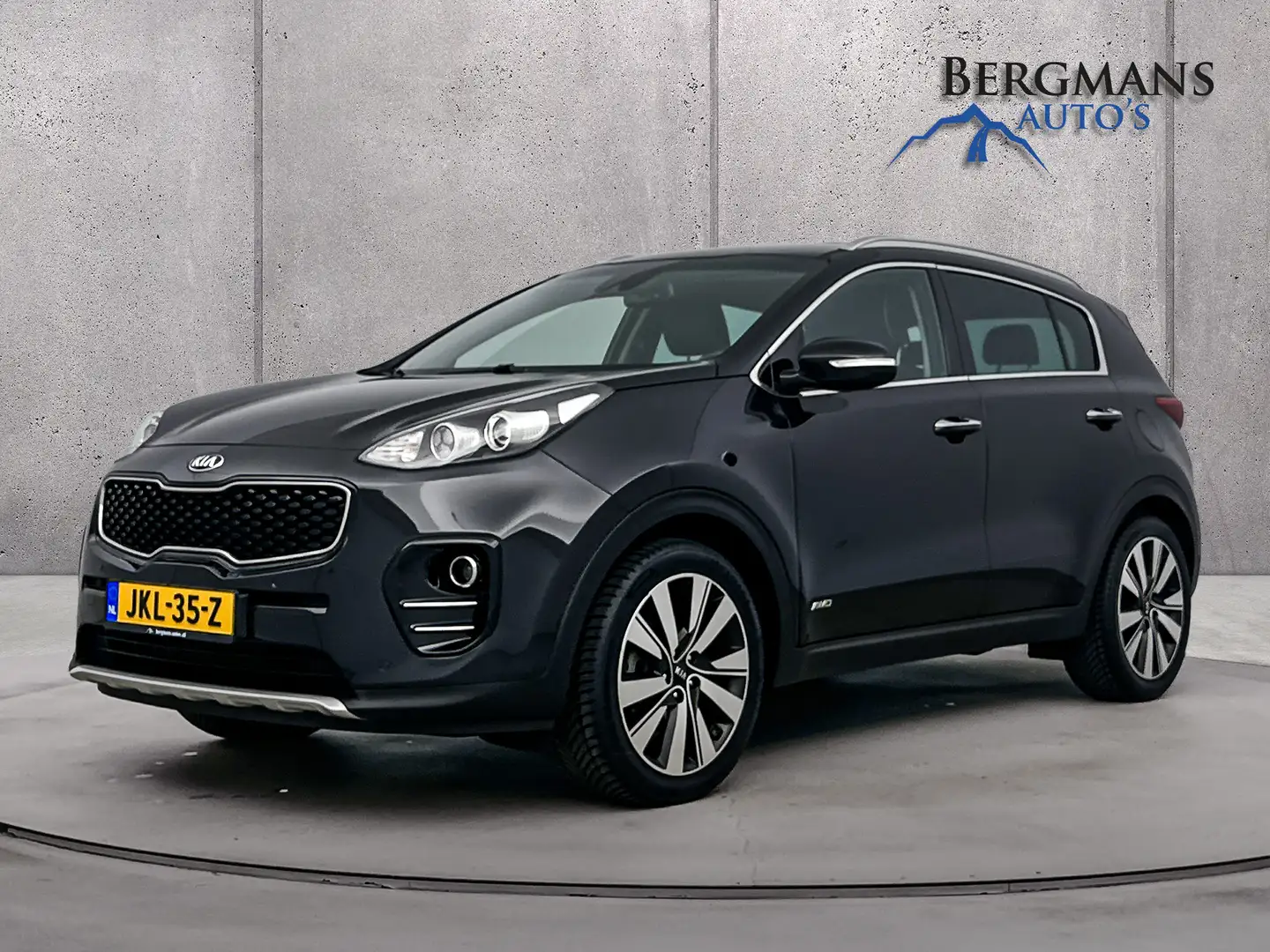 Kia Sportage - 1.6 T-GDI 4WD GT-Line PlusLine // DEALERONDERHOU Zwart - 1