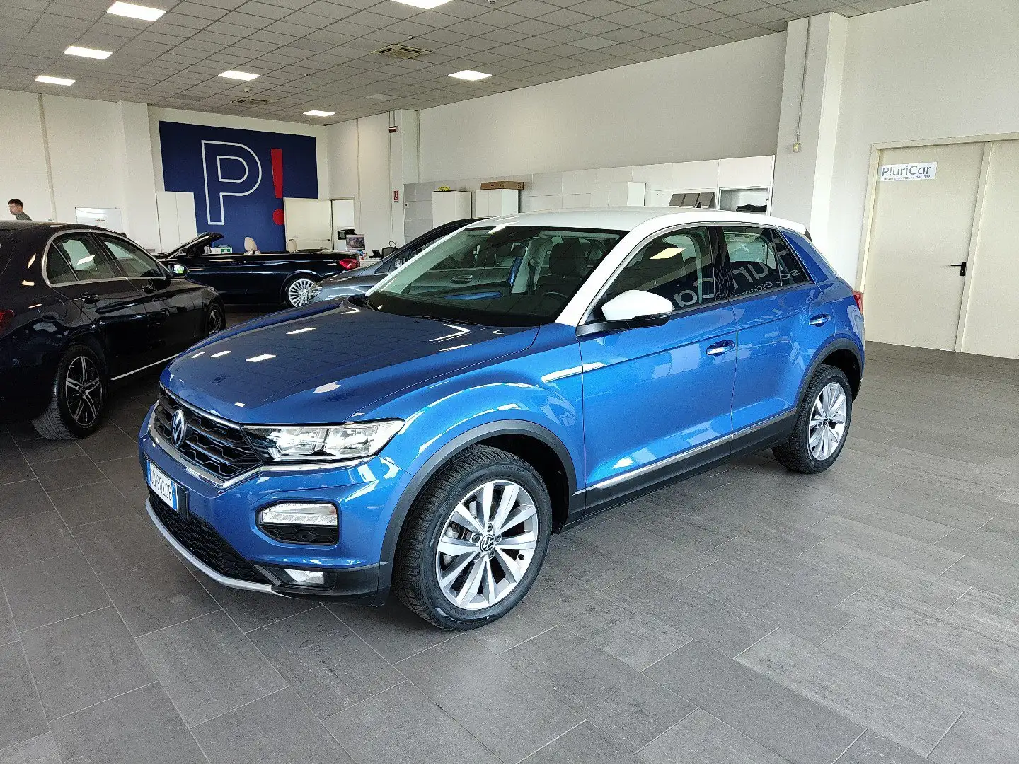 Volkswagen T-Roc 1.0 TSI Navi Clima AdaptiveCruise Sensori Cerchi17 Blu/Azzurro - 1