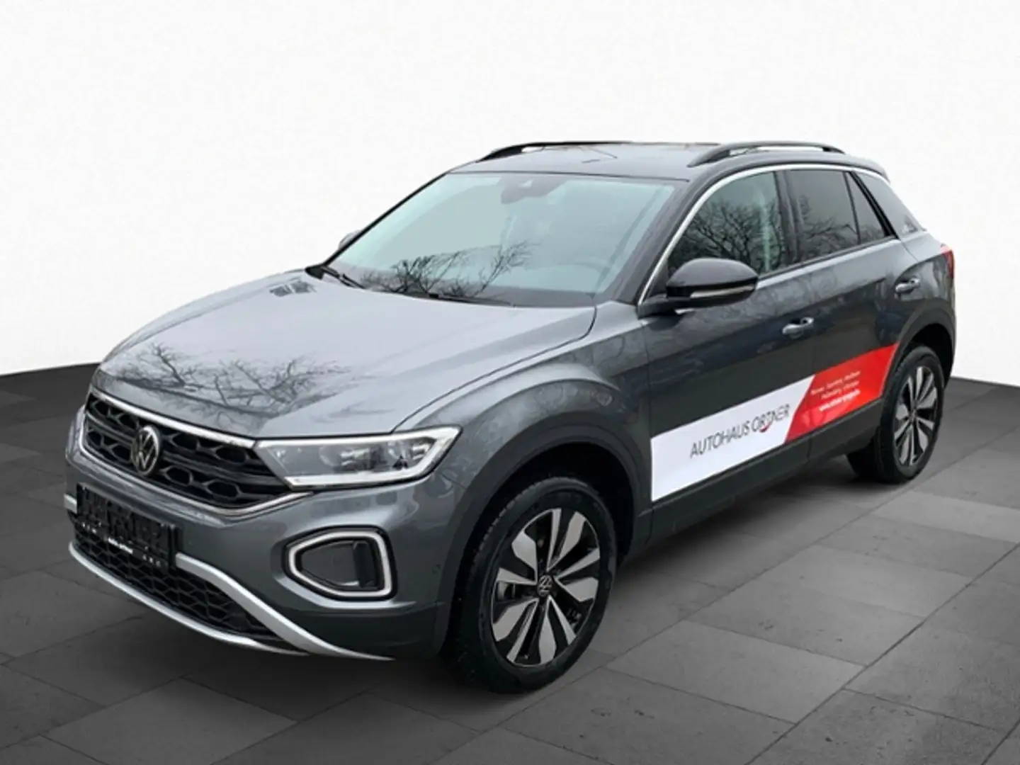 Volkswagen T-Roc 1,5 TSI DSG GOAL LED-PLUS KAMERA AHK NAVI DCP KEY Grau - 2