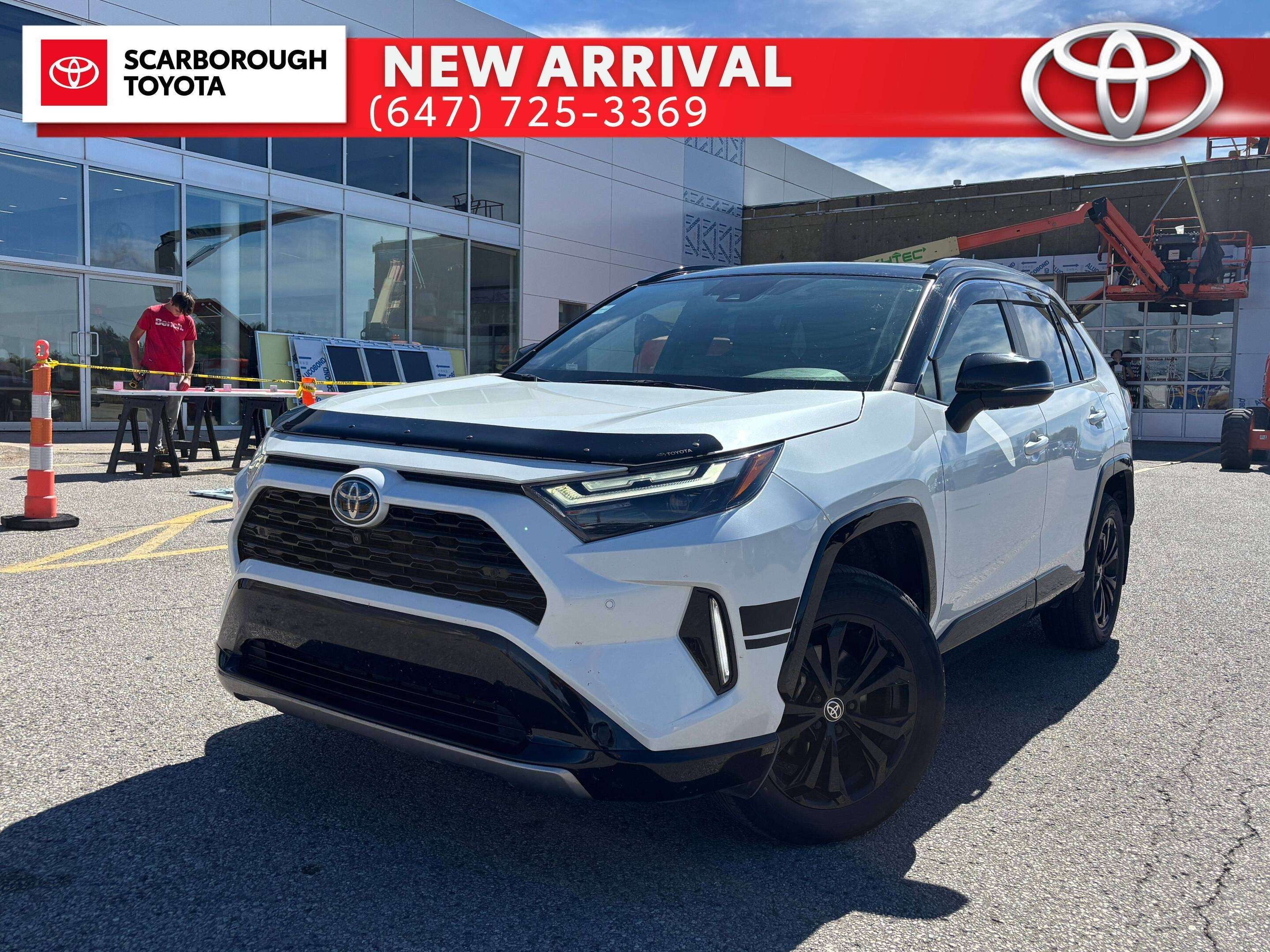 White 2023 Toyota RAV4 Hybrid SUV / Crossover All-Wheel Drive Automatic