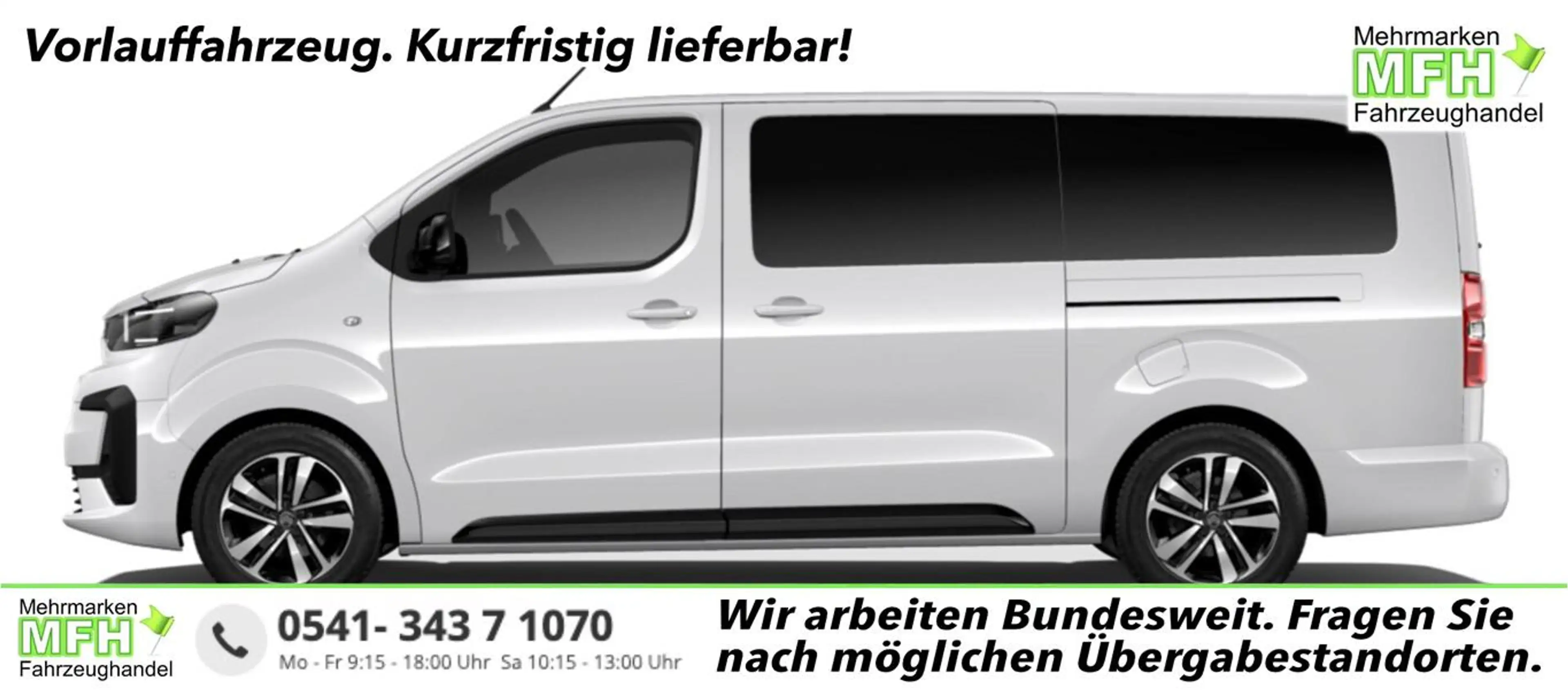 Citroen Spacetourer MAX XL 7S VIP+ ACC Leder el.Schiebet 132 kW (17...