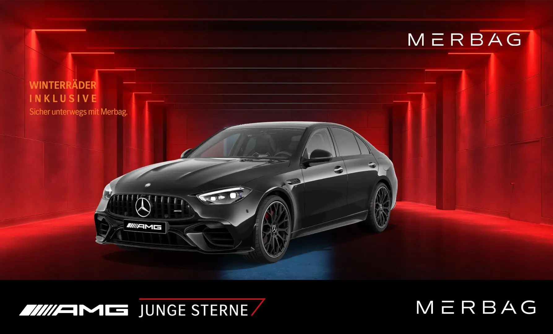 Mercedes-Benz C 63 AMG C 63 S AMG Noir - 1